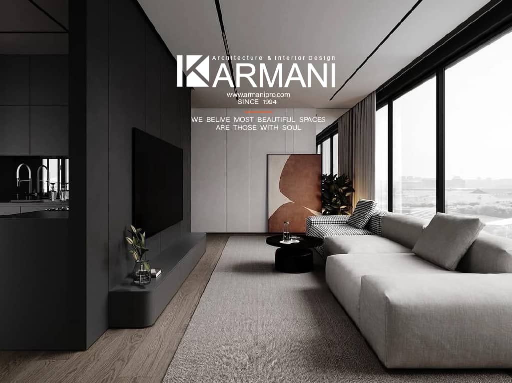Modern apartment design in the Persian Gulf region - Armani ...
