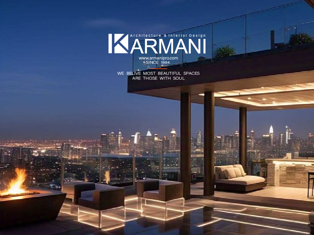 Luxury Rooftop Garden Design in the Gulf Region - Armani Architecture ...