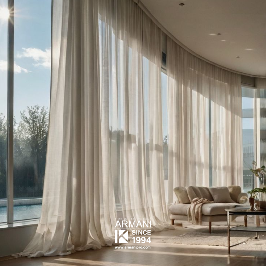 Luxury Curtains and Fabrics in Interior Design - Armani Architecture ...
