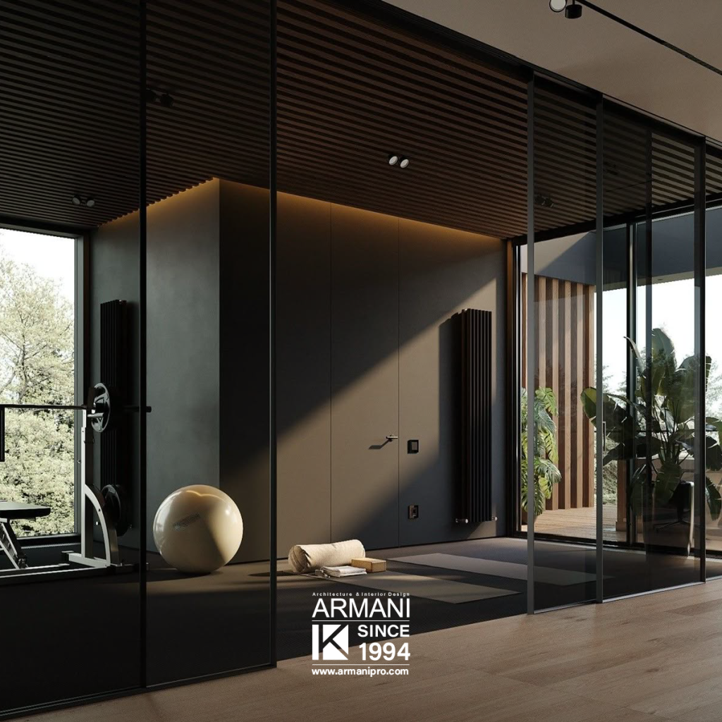 Best Interior Design Ideas for Luxury Home Gym - Armani Architecture ...